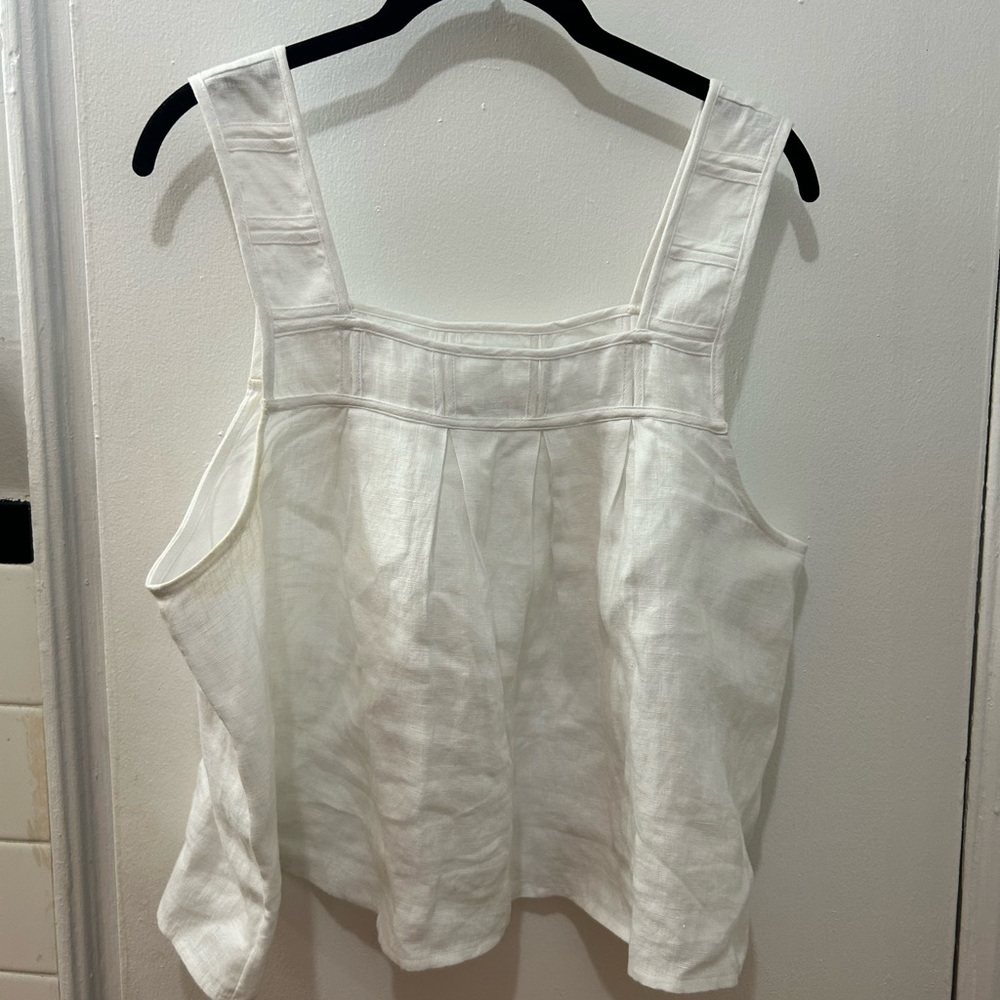 Madewell Linen Tank - L